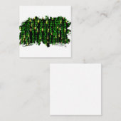 Codematrix Begleitkarte (Vorne/Hinten)