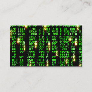 Codematrix Begleitkarte