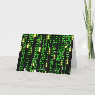 Codematrix Dankeskarte