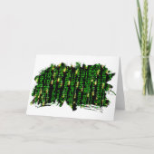 Codematrix Dankeskarte (Vorderseite)