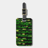 Codematrix Gepäckanhänger (Vorderseite vertikal)