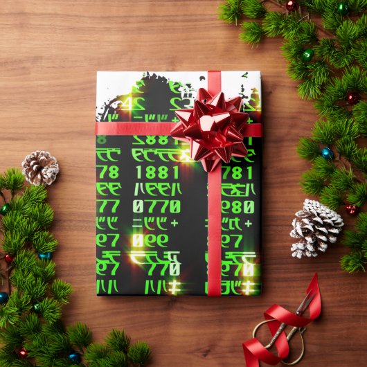 Codematrix Geschenkpapier (Feiertagsgeschenk)
