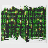 Codematrix Geschenkpapier (Flach)