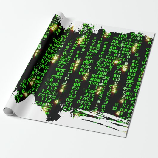 Codematrix Geschenkpapier (Ungerollt)