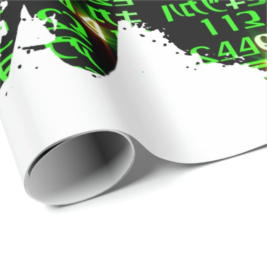 Codematrix Geschenkpapier (Rolleneckpunkt)