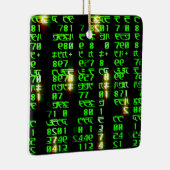 Codematrix Keramikornament (Rechts)