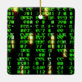 Codematrix Keramikornament (Rückseite)
