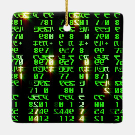 Codematrix Keramikornament (Rückseite)