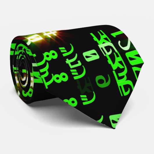 Codematrix Krawatte (Gerollt)