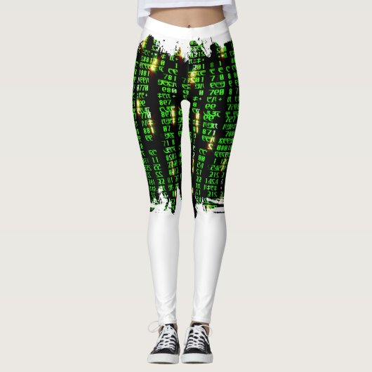 Codematrix Leggings (Vorderseite)