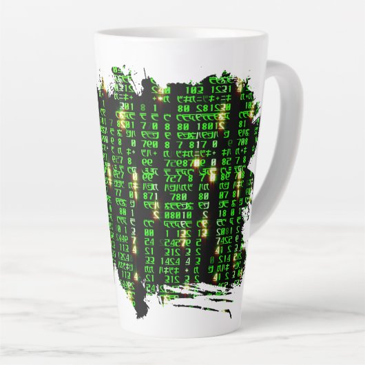 Codematrix Milchtasse (Rechte Ecke)