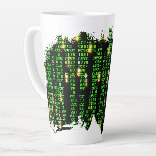 Codematrix Milchtasse (Linke Ecke)