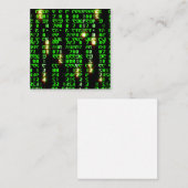 Codematrix Mitteilungskarte (Vorne/Hinten)