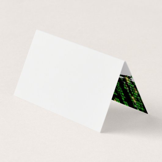 Codematrix Visitenkarten (Rückseite)