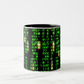 Codematrix Zweifarbige Tasse (Mittel)