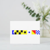 Codename Allison Postkarte (Stehend Vorderseite)