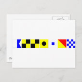 Codename Allison Postkarte (Vorne/Hinten)