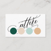 Codenummer für Hochzeitskleidung QR-Code Begleitkarte (Vorderseite)