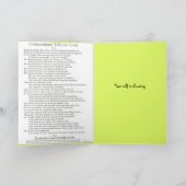 Codependency sagt der Wahrheits-Erholungs-Karte Karte (Innenseite)