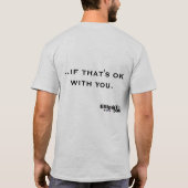 Codependent nicht mehr T-Shirt (Rückseite)