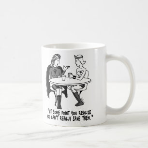 Codependent Superheroines-Klassiker-Tasse Kaffeetasse