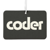 Coder Air Freshener Autolufterfrischer (Rückseite)