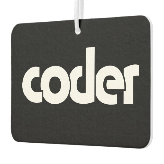 Coder Air Freshener Autolufterfrischer (Links)