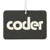 Coder Air Freshener Autolufterfrischer (Vorderseite)