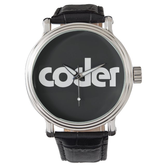 Coder Armbanduhr (Vorderseite)