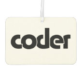 Coder Autolufterfrischer (Rückseite)