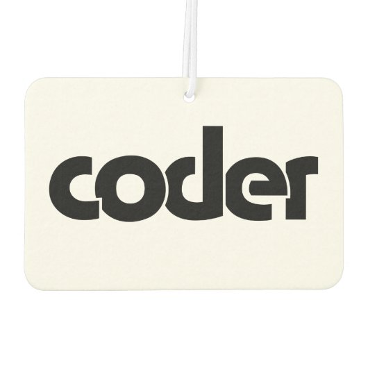 Coder Autolufterfrischer (Rückseite)