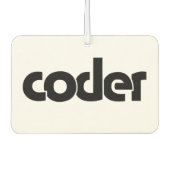 Coder Autolufterfrischer (Vorderseite)