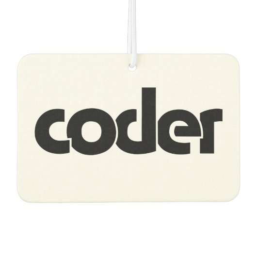 Coder Autolufterfrischer (Vorderseite)