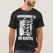 Coder Beautiful Developer Software Programmierung T-Shirt (Vorderseite)