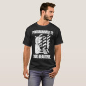 Coder Beautiful Developer Software Programmierung T-Shirt (Vorne ganz)