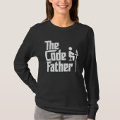 Coder Code Vater Funny Programmieren Computer Scie T-Shirt (Vorderseite)