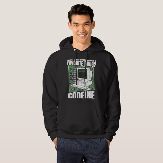 Coder Codein Programmierer Software Programmieren Hoodie (Vorne ganz)