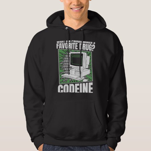 Coder Codein Programmierer Software Programmieren Hoodie (Vorderseite)