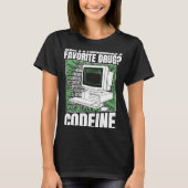 Coder Codein Programmierer Software Programmieren T-Shirt (Vorderseite)