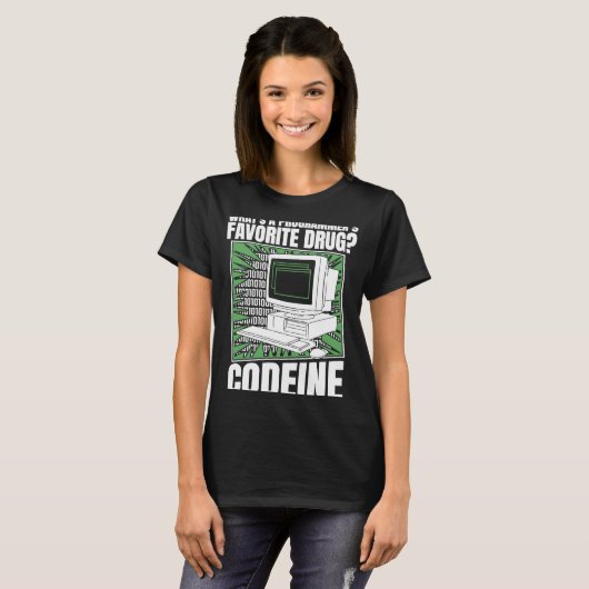 Coder Codein Programmierer Software Programmieren T-Shirt (Vorne ganz)