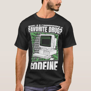 Coder Codein Programmierer Software Programmieren  T-Shirt
