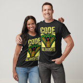 Coder coding coder computer snake developer T-Shirt (Unisex)