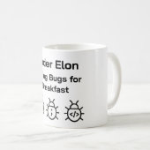 Coder Coffee Tasse - Essbugs zum Frühstück (VorderseiteRechts)