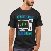 Coder Design Funny Programmer Computerwissenschaft T-Shirt (Vorderseite)