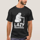 Coder Developer  Coding Software Engineer Sloth Pr T-Shirt (Vorderseite)