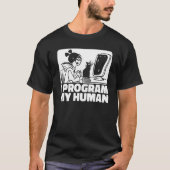 Coder Feline Developer Software Engineer Cat Prog T-Shirt (Vorderseite)