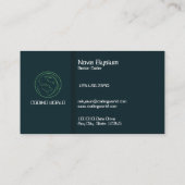 Coder für künstliche Intelligenz Visitenkarte (Rückseite)