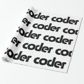 Coder Geschenkpapier (Ungerollt)