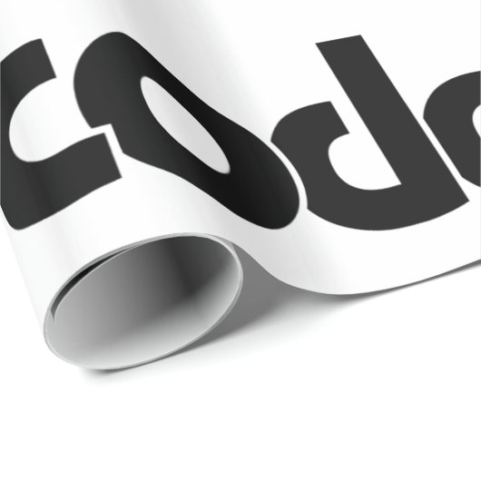 Coder Geschenkpapier (Rolleneckpunkt)