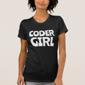 CODER GIRL T - SHIRT (Vorderseite)